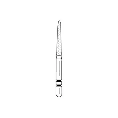 Two Striper Diamond 252.SC Gold-Plated Curettage Medium, 5/Pack