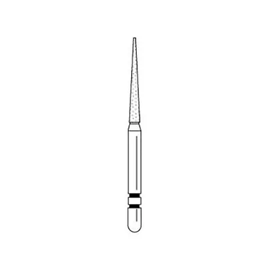 Two Striper Diamond 798.10 Taper Flat Fine, 5/Pack