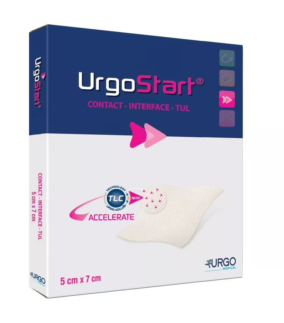 Urgostart Protease Modulating Matrix Contact Layer 5cmx7cm