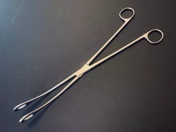 V. Mueller GL5800 Kelly Placenta Forceps, 12.5"