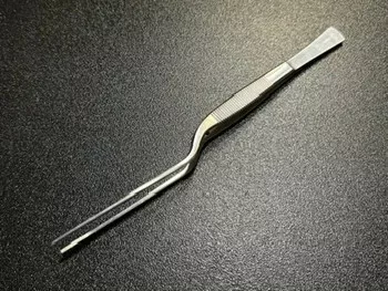 V. Mueller NL1560 Bayonet Cushing Dressing Forceps, 7 5/8"
