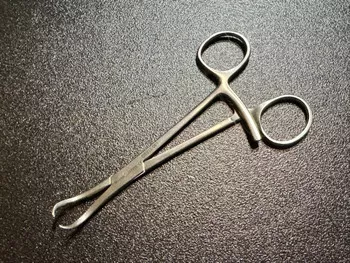 V. Mueller OS912-001 Bone Reduction Forceps, Serrated, 5"
