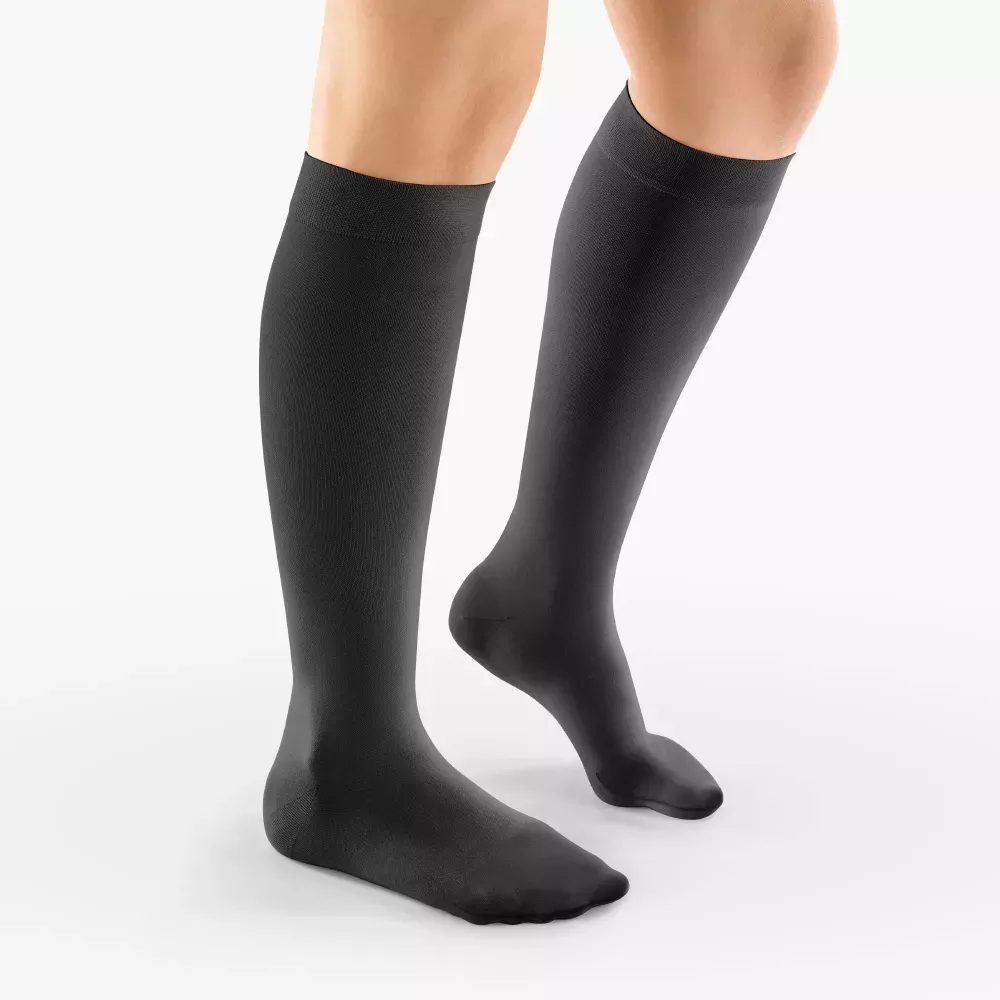 Venosan Stockings 4000 Ad Ccl 2 Long Closed Toe Medium Black
