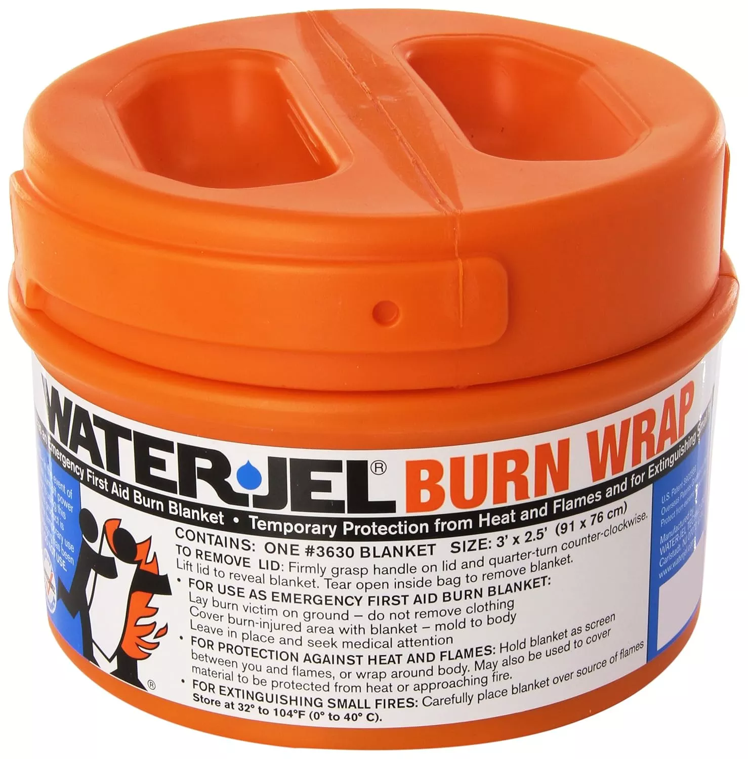 Water-Jel Burn Wrap, Canister, 3' x 2.5' - Medex Supply